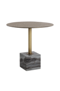 Antique Brass Marble Bistro Table | Splendido Kata | Oroa.com