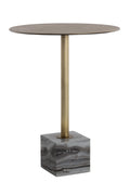 Marble Round Bar Table | Splendido Kata | Oroa.com