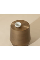 Etched Aluminum End Table | Splendido Creed | Oroa.com