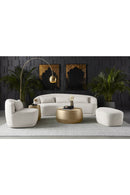 Etched Aluminum End Table | Splendido Creed | Oroa.com