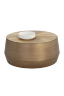 Etched Aluminum Coffee Table | Splendido Creed