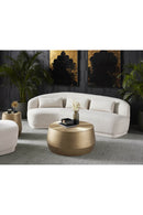 Etched Aluminum Coffee Table | Splendido Creed