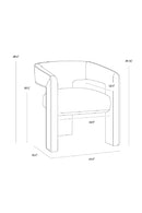 Beige Modern Dining Chair | Splendido Krasner | Oroa.com