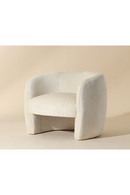 White Curved Lounge Chair | Splendido Mircea | Oroa.com