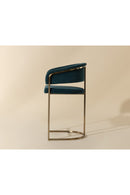 Blue Cantilevered Counter Stool | Splendido Marris | Oroa.com