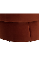 Barrel-Back Orange Lounge Chair | Splendido Lauryn | Oroa.com