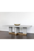 Gray Wood Veneer Dining Table | Splendido Greco | Oroa.com