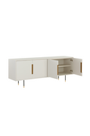 4-Door Cream Modern Sideboard | Splendido Danbury | Oroa.com