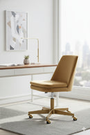 Matte Gold Base Office Chair | Splendido Berget | Oroa.com