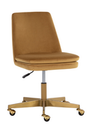 Matte Gold Base Office Chair | Splendido Berget | Oroa.com