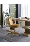 Matte Gold Base Office Chair | Splendido Berget | Oroa.com
