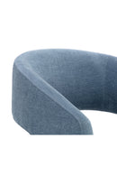 Hospitality furniture - Blue Wheeled Dining Armchair - www.oroatrade.com