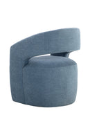 Hospitality furniture - Blue Wheeled Dining Armchair - www.oroatrade.com