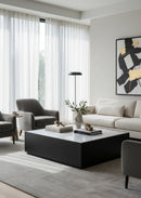 Square White Marble Coffee Table | Splendido Selah | Oroa.com