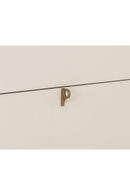 Cream Wood 2-Drawer Nightstand | Splendido Celine | Oroa.com