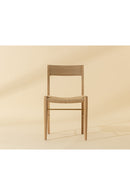 Natural Rope Seat Dining Chairs (2) | Splendido Bondi | Oroa.com