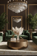 Etched Aluminum Coffee Table | Splendido Creed