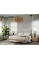 Rope Wrapped 2-Door Nightstand | Splendido Etienne | Oroa.com