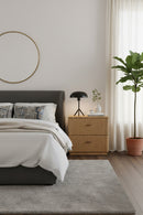 Rope Wrapped 2-Door Nightstand | Splendido Etienne | Oroa.com