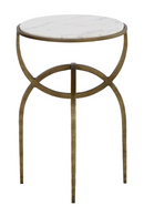 Marble Round End Table | Splendido Alicent | Oroa.com