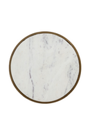 Marble Round End Table | Splendido Alicent | Oroa.com