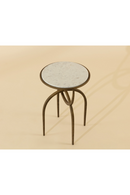 Marble Round End Table | Splendido Alicent | Oroa.com