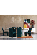 Clear Glass Indoor/Outdoor Dining Table | Splendido Aemond | Oroa.com