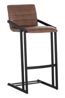 Horizontal Channel-Tufted Bar Stools (2) | Splendido Webber | Oroa.com