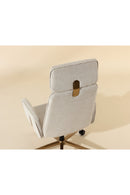 Curved Upholstered Office Chair | Splendido Kalev | Oroa.com