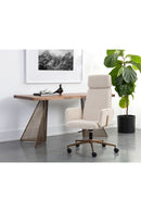 Curved Upholstered Office Chair | Splendido Kalev | Oroa.com