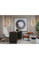 Curved Upholstered Office Chair | Splendido Kalev | Oroa.com