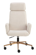 Curved Upholstered Office Chair | Splendido Kalev | Oroa.com