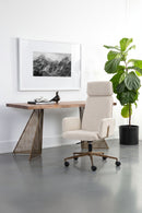 Curved Upholstered Office Chair | Splendido Kalev | Oroa.com