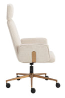 Curved Upholstered Office Chair | Splendido Kalev | Oroa.com