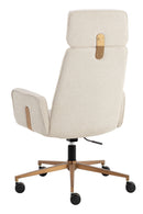 Curved Upholstered Office Chair | Splendido Kalev | Oroa.com