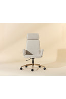 Curved Upholstered Office Chair | Splendido Kalev | Oroa.com