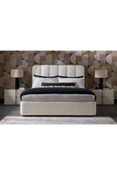 Hospitality furniture - Leather-Look 2-Drawer Nightstand - www.oroatrade.com
