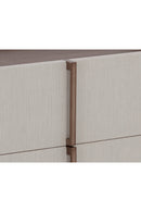 Hospitality furniture - Leather-Look 2-Drawer Nightstand - www.oroatrade.com