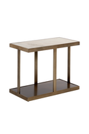 Gold Framed Marble Side Table | Splendido Kamali | Oroatrade.com