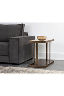 Gold Framed Marble Side Table | Splendido Kamali | Oroatrade.com