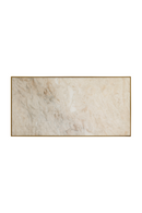 Beige Marble Rectangular Coffee Table | Splendido Kamali | Oroa.com