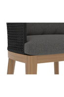 Gray Weave Indoor/Outdoor Counter Stool | Splendido Capri | Oroa.com