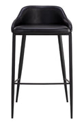 Low-Back Leather Look Bar Stool | Splendido Astra | Oroa.com