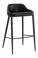 Low-Back Leather Look Bar Stool | Splendido Astra | Oroa.com
