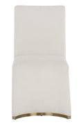 Contract furniture - Fabric Upholstered Modern Dining Chairs (2) - www.oroatrade.com