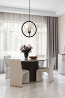 Contract furniture - Fabric Upholstered Modern Dining Chairs (2) - www.oroatrade.com