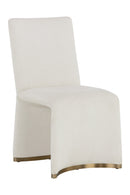 Contract furniture - Fabric Upholstered Modern Dining Chairs (2) - www.oroatrade.com