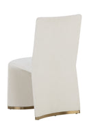 Contract furniture - Fabric Upholstered Modern Dining Chairs (2) - www.oroatrade.com