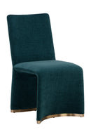 Contract furniture - Fabric Upholstered Modern Dining Chairs (2) - www.oroatrade.com