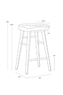 Wooden Counter Stool | Splendido Dominic | Oroa.com